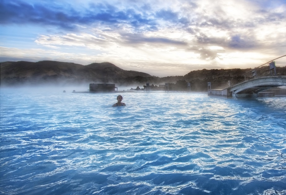 фото исландского термального кукорта Голубая Лагуна