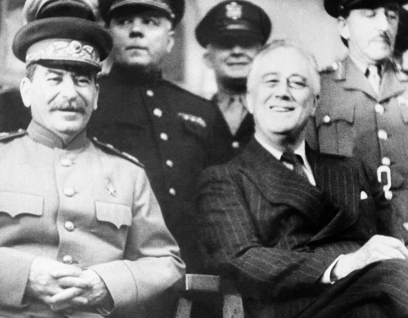 фото Сталина и Рузвельта
