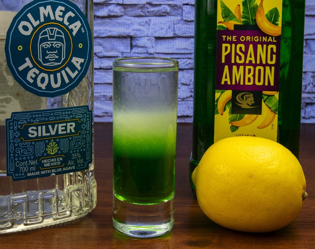 фото алкогольного коктейля Зелёный мексиканец