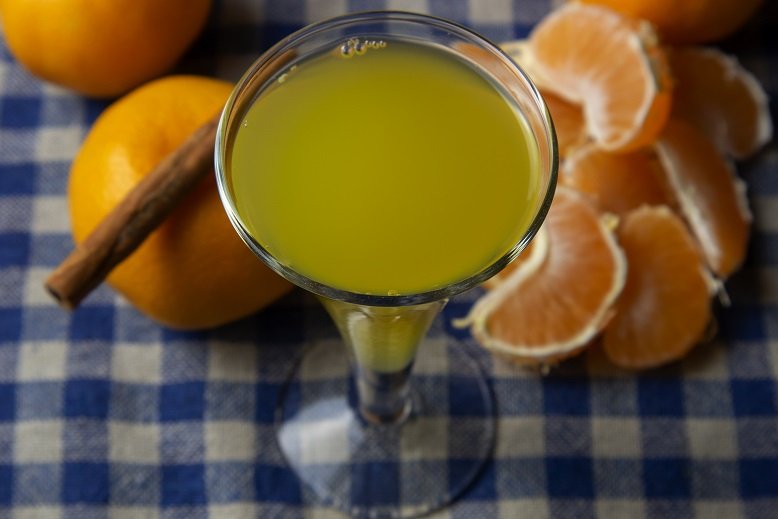 Мандариновый ликёр: классический и быстрый рецепты
