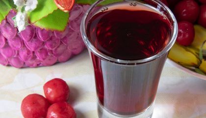 домашняя вишнёвая настойка на водке