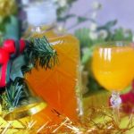 наливка из мандаринов с еловыми ветками
