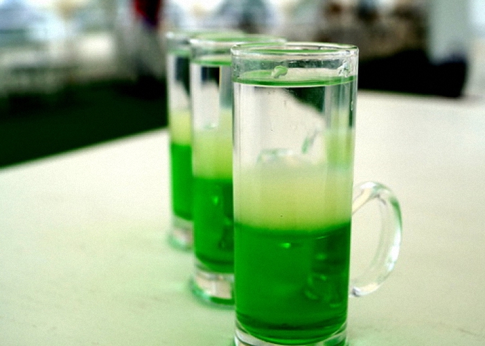 фото коктейля зеленый мексиканец