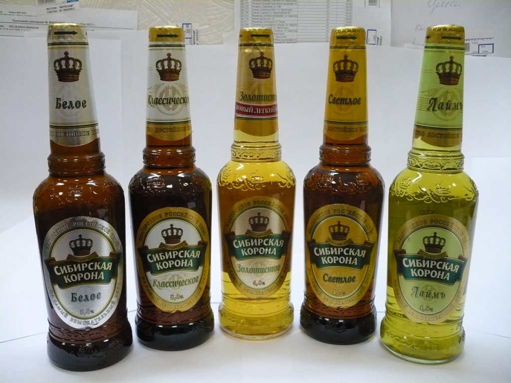 Пиво «Сибирская корона»: описание, история и виды марки