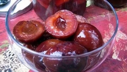 как мариновать сливы в вине на зиму без косточки