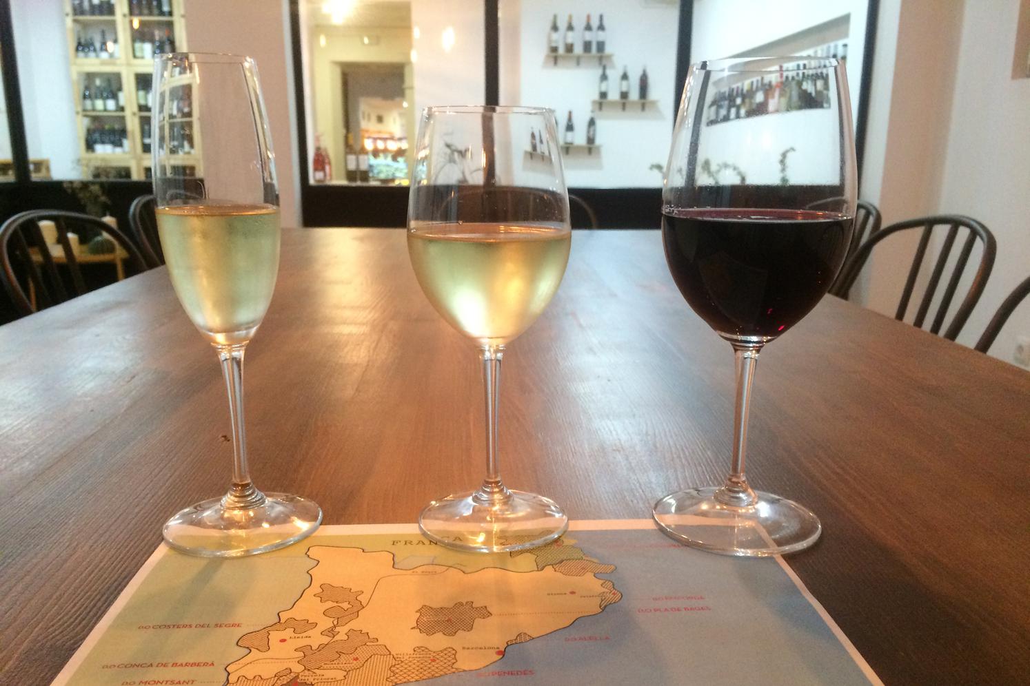 фото вин Каталонии