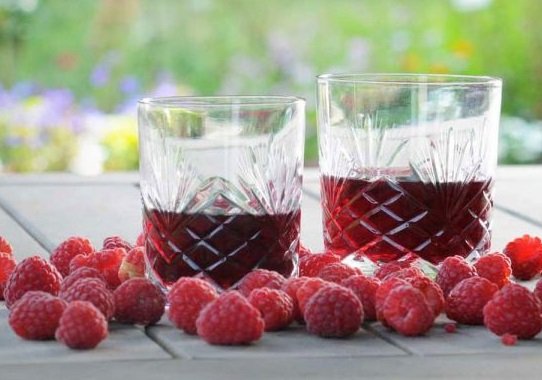 Джин на малине – рецепт настойки на водке (спирте, самогоне)