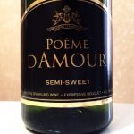 фото этикетки шампанского Поэм д’Амур