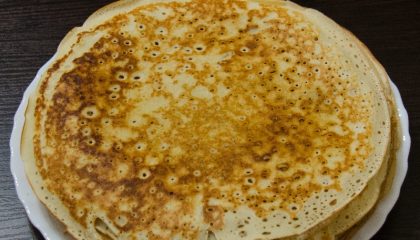 блины на пиве фото