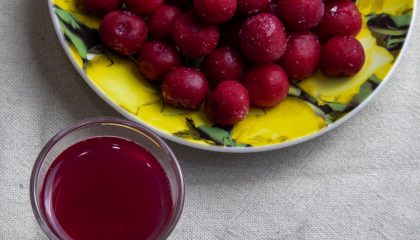 наливка из замороженных ягод фото