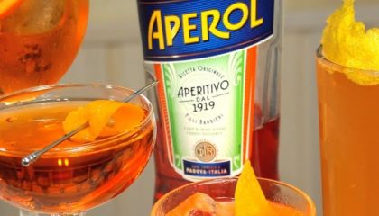 алкогольные коктейли с аперолем фото