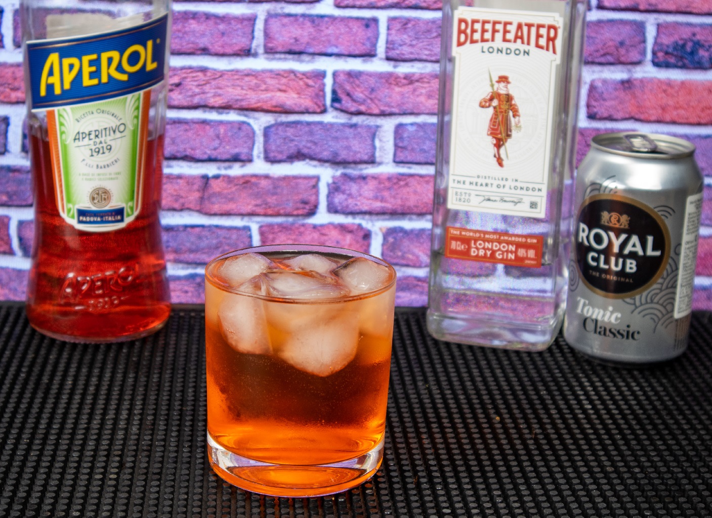 фото Апероля с джином и тоником