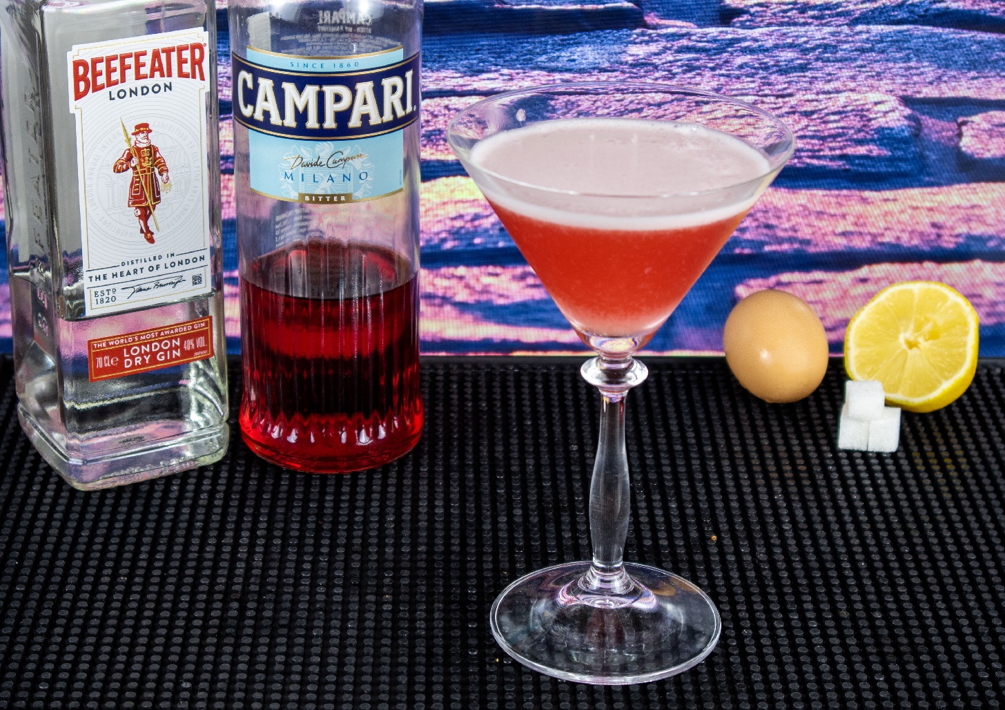 фото Кампари Сауэр с джином