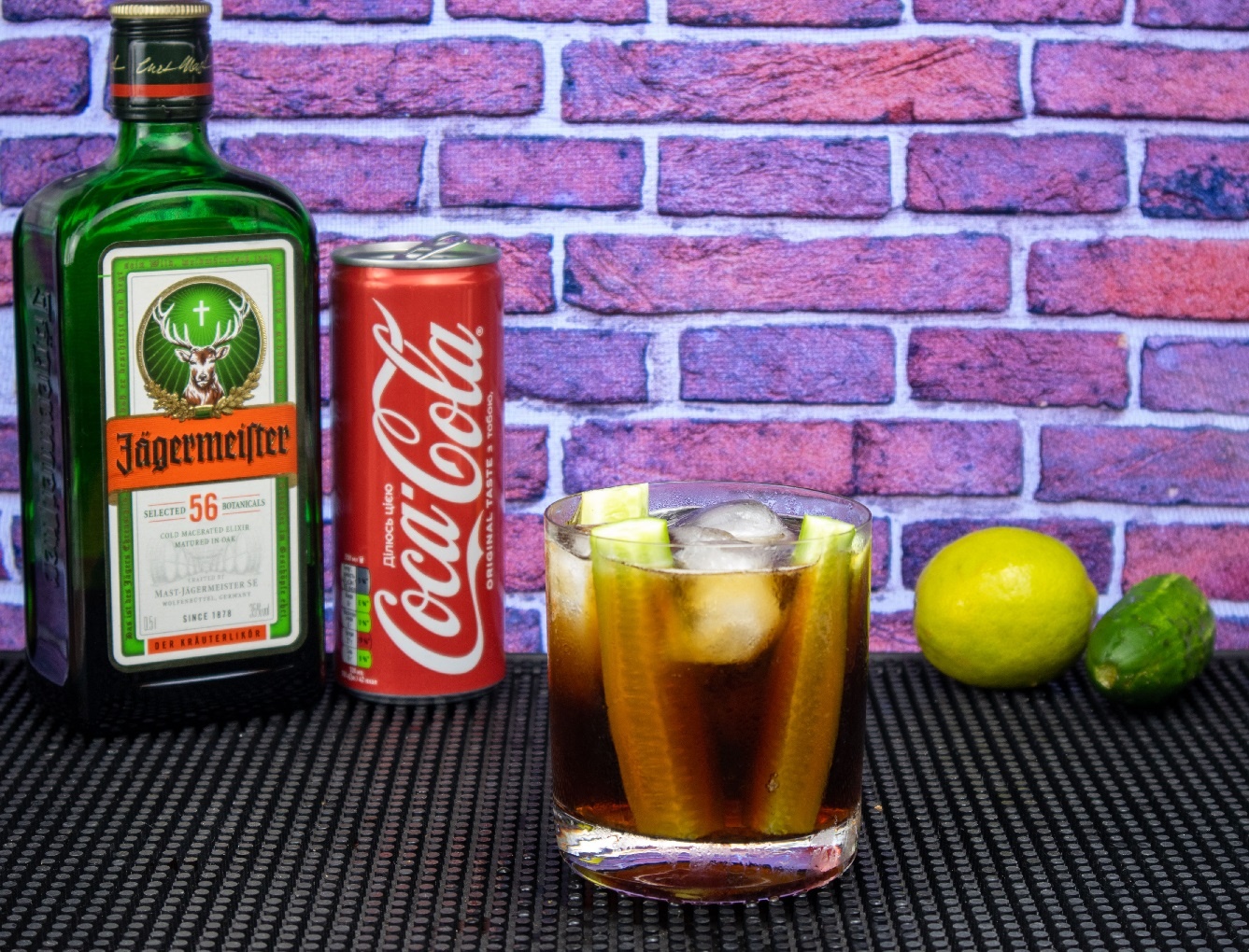 как пить Егерь с колой