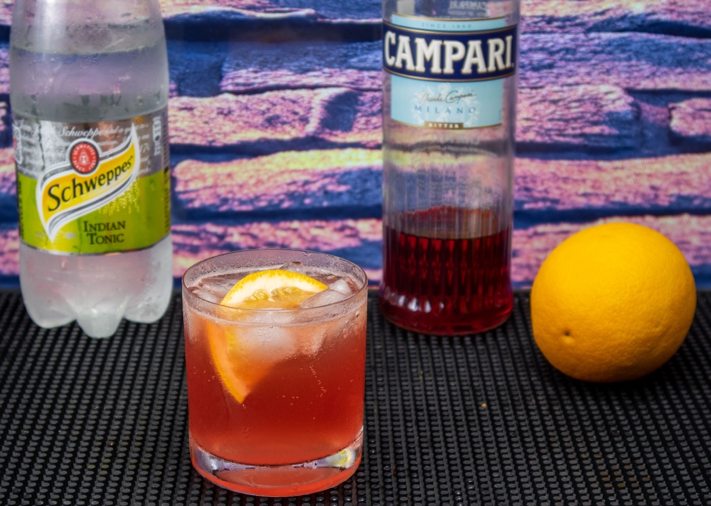 фото Кампари, тоника и апельсинового сока