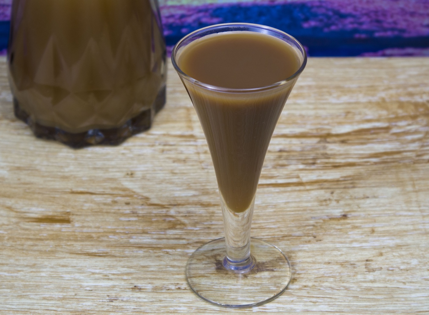 фото домашнего ликёра из водки, сгущёнки и кофе